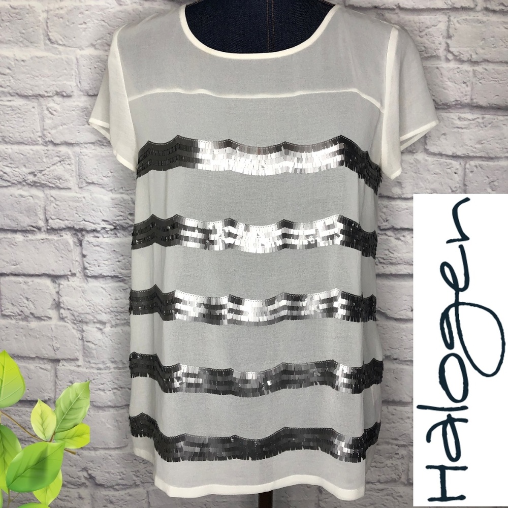 Halogen Sheer Top Size Small - image 1